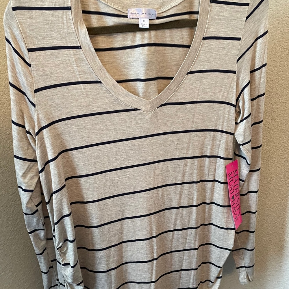 Vneck maternity comfy shirt
